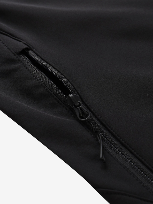 ALPINE PRO Schwarze Herren-Softshell-Weste ALPINE PRO WERS