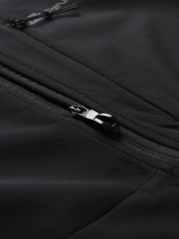 ALPINE PRO Schwarze Herren-Softshell-Weste ALPINE PRO WERS