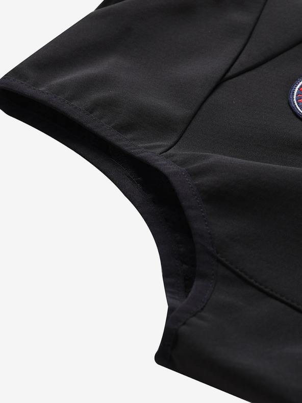 ALPINE PRO Schwarze Herren-Softshell-Weste ALPINE PRO WERS