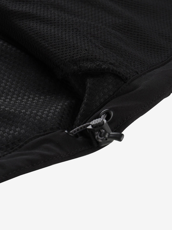 ALPINE PRO Schwarze Herren-Softshell-Weste ALPINE PRO WERS