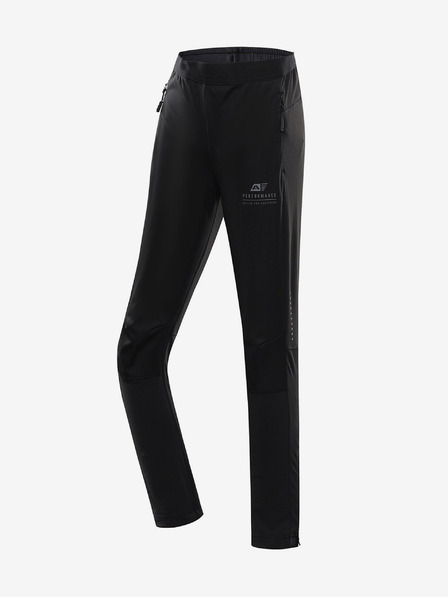 ALPINE PRO Schwarze Kinder-Softshell-Hose ALPINE PRO Abaro