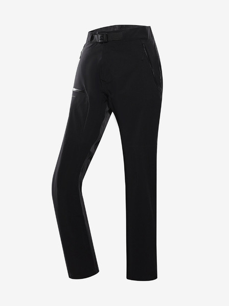 ALPINE PRO Schwarze Herren-Outdoor-Hose mit Membran ALPINE PRO Zoner
