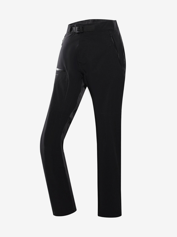 ALPINE PRO Schwarze Herren-Outdoor-Hose mit Membran ALPINE PRO Zoner