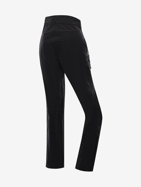 ALPINE PRO Schwarze Herren-Outdoor-Hose mit Membran ALPINE PRO Zoner