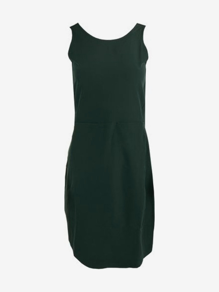 ALPINE PRO Dunkelgrünes ALPINE PRO Vilema Damenkleid
