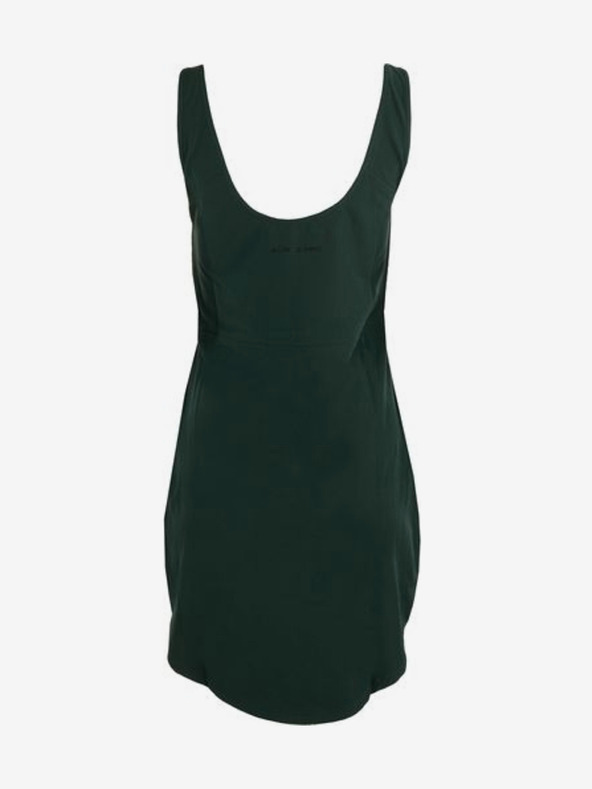 ALPINE PRO Dunkelgrünes ALPINE PRO Vilema Damenkleid