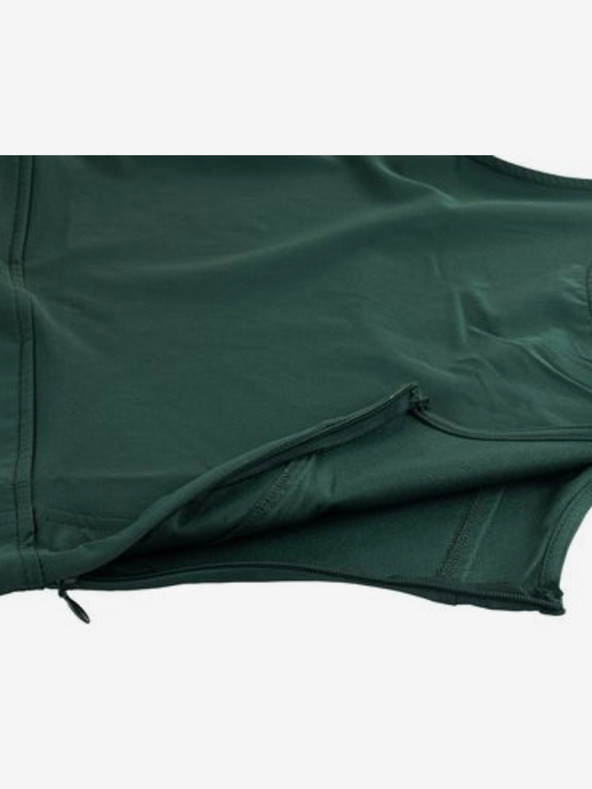 ALPINE PRO Dunkelgrünes ALPINE PRO Vilema Damenkleid