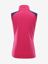 ALPINE PRO Dunkelrosa Damen-Softshell-Jacke ALPINE PRO Wersa