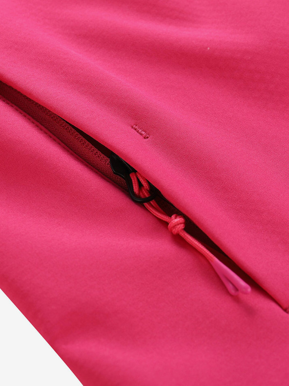 ALPINE PRO Dunkelrosa Damen-Softshell-Jacke ALPINE PRO Wersa