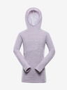 ALPINE PRO Hellviolettes Mädchen-Funktions-Sweatshirt ALPINE PRO Gorfo