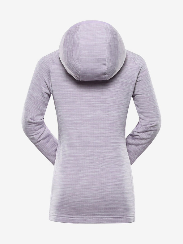 ALPINE PRO Hellviolettes Mädchen-Funktions-Sweatshirt ALPINE PRO Gorfo