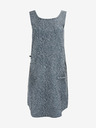 ALPINE PRO Grau gemustertes Damenkleid ALPINE PRO Cyphera