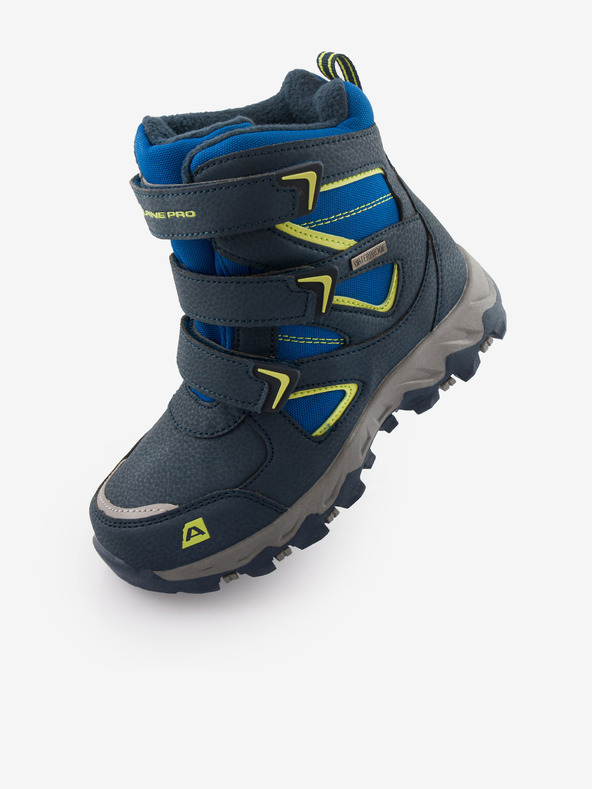 ALPINE PRO Dunkelblaue Kinder-Winterstiefel Alpine Pro Rogio