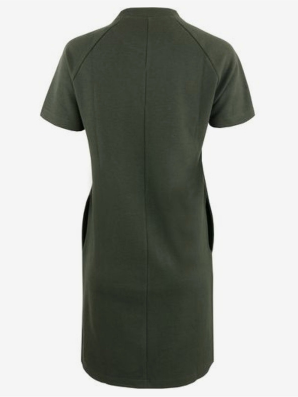 ALPINE PRO Dunkelgrünes Damen-Kleid ALPINE PRO Langa