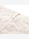 NAX Beige Weite Cargohose für Frauen NAX Serda