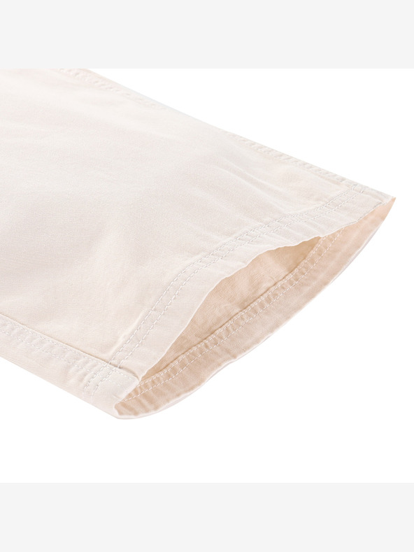 NAX Beige Weite Cargohose für Frauen NAX Serda