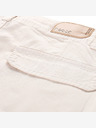 NAX Beige Weite Cargohose für Frauen NAX Serda