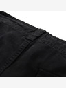 NAX Schwarze weite Cargohose für Frauen NAX Serda