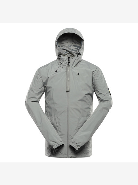 NAX Graue Herren-City-Jacke mit Membrane NAX Feres