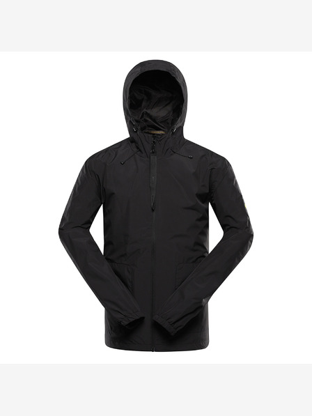 NAX Schwarze Herren-City-Jacke mit Membrane NAX Feres