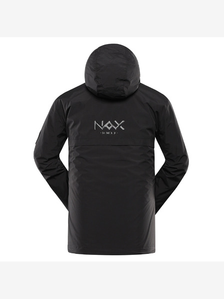 NAX Schwarze Herren-City-Jacke mit Membrane NAX Feres
