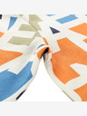 NAX Beigefarbenes gemustertes Kinder-Sweatshirt NAX Dermo