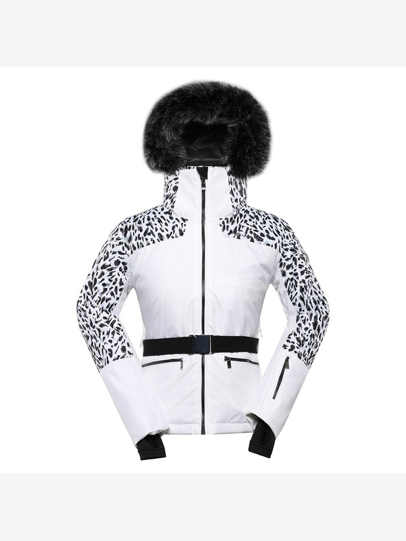 ALPINE PRO Damen Skijacke mit Membrane ptx ALPINE PRO OLADA weiß pb