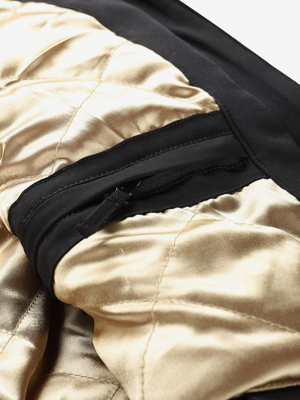 ALPINE PRO Damen-Softshell-Skijacke mit Membrane ALPINE PRO DOWELA schwarz