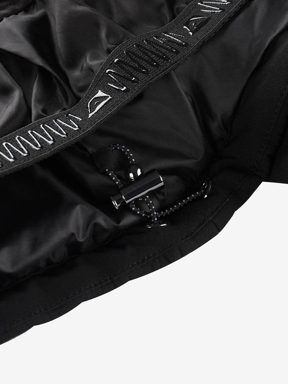 ALPINE PRO Damen-Softshell-Skijacke mit Membrane ALPINE PRO DOWELA schwarz