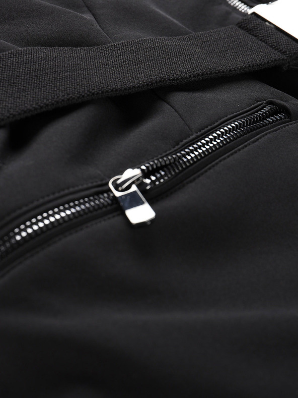 ALPINE PRO Damen-Softshell-Skijacke mit Membrane ALPINE PRO DOWELA schwarz