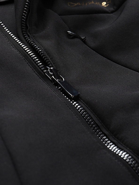 ALPINE PRO Damen-Softshell-Skijacke mit Membrane ALPINE PRO DOWELA schwarz