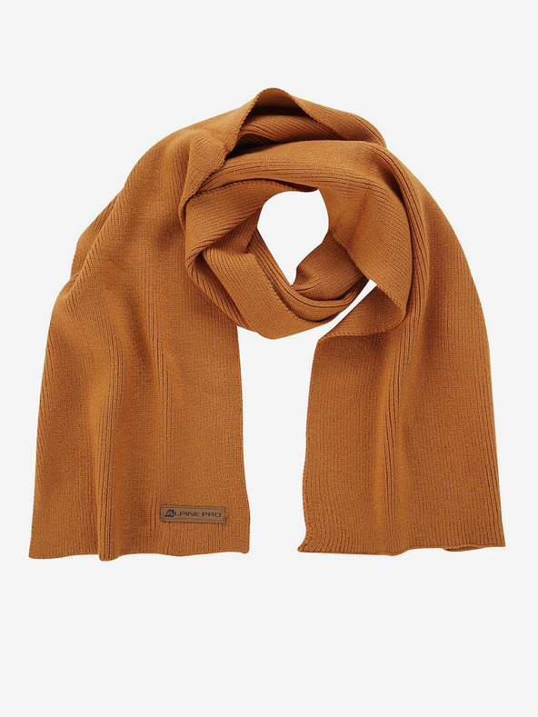 ALPINE PRO Strickschal ALPINE PRO ESKARNE 2 goldene Eiche
