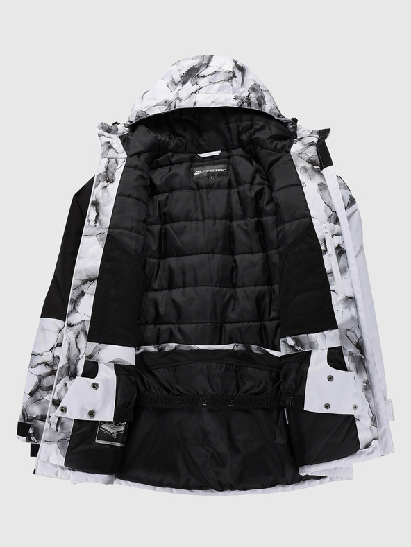 ALPINE PRO Damen-Skijacke mit ptx-Membran ALPINE PRO UZERA weiß pb