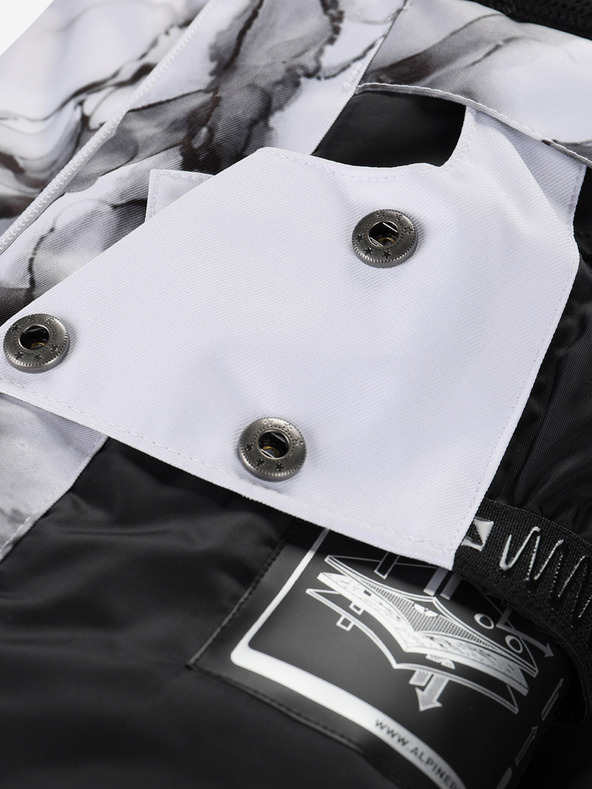 ALPINE PRO Damen-Skijacke mit ptx-Membran ALPINE PRO UZERA weiß pb