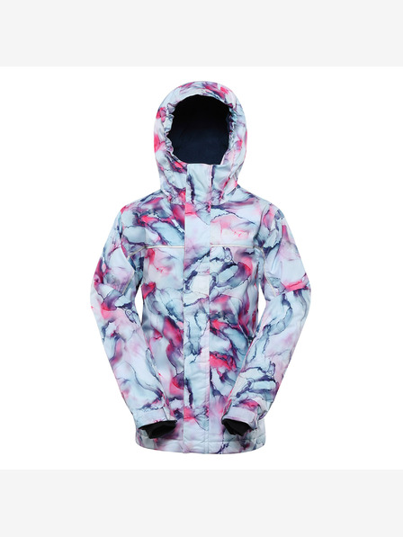 ALPINE PRO Kinder Skijacke mit Ptx-Membran ALPINE PRO EDERO aquamarin Variante pb