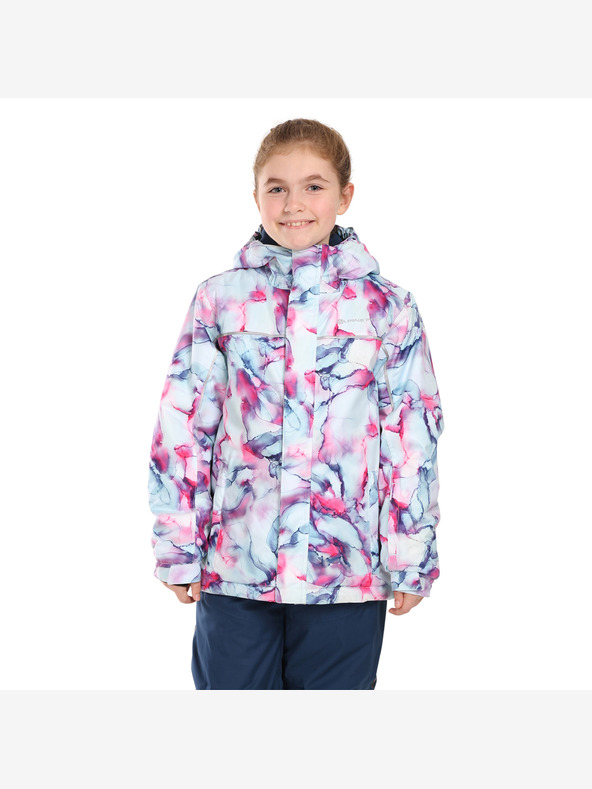 ALPINE PRO Kinder Skijacke mit Ptx-Membran ALPINE PRO EDERO aquamarin Variante pb