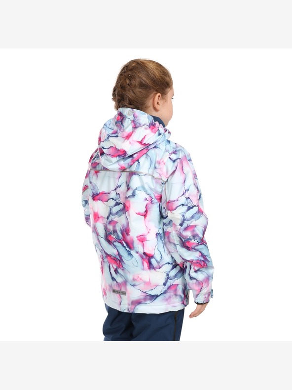 ALPINE PRO Kinder Skijacke mit Ptx-Membran ALPINE PRO EDERO aquamarin Variante pb