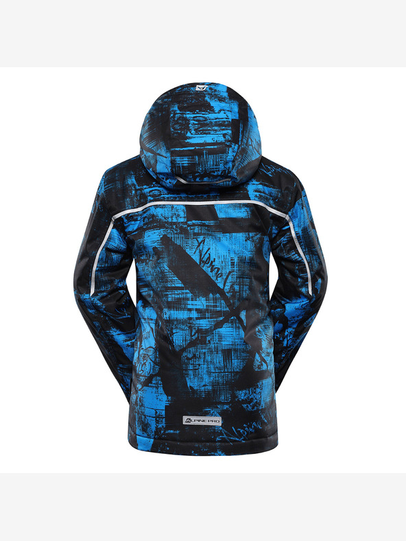 ALPINE PRO Kinderskijacke mit Ptx-Membran ALPINE PRO EDERO electric blue lemonade Variante pa