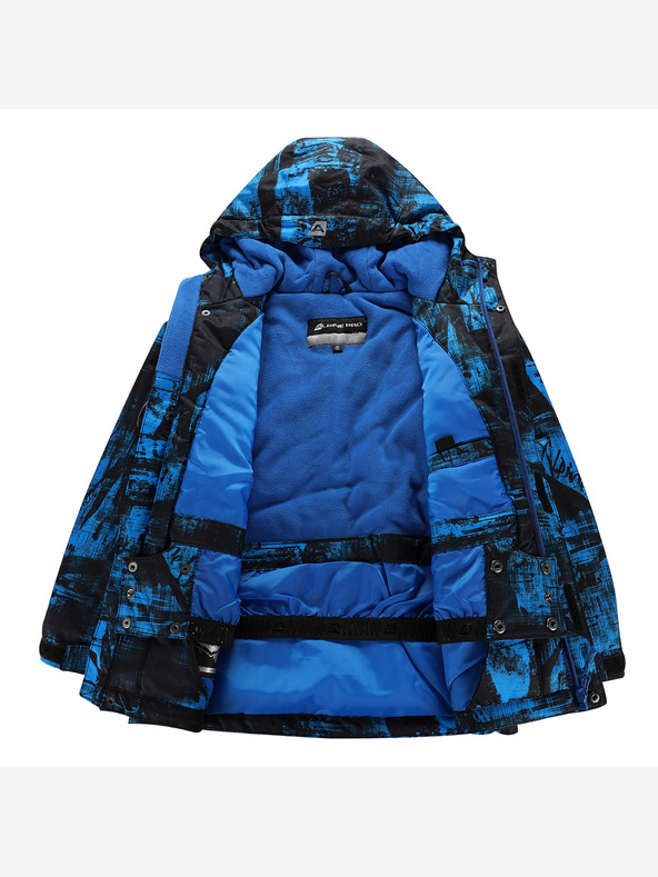 ALPINE PRO Kinderskijacke mit Ptx-Membran ALPINE PRO EDERO electric blue lemonade Variante pa