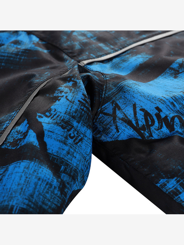 ALPINE PRO Kinderskijacke mit Ptx-Membran ALPINE PRO EDERO electric blue lemonade Variante pa