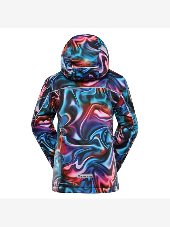 ALPINE PRO Kinderskijacke mit ptx-Schneemembran ALPINE PRO KIWERO vivacious variant pc