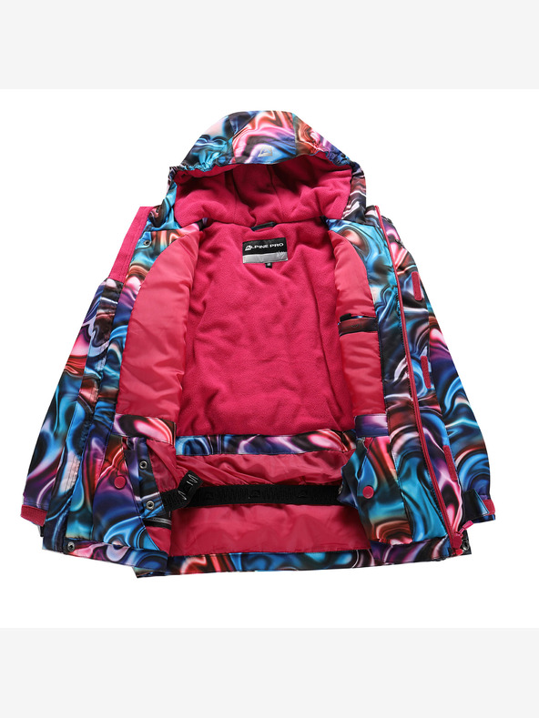 ALPINE PRO Kinderskijacke mit ptx-Schneemembran ALPINE PRO KIWERO vivacious variant pc