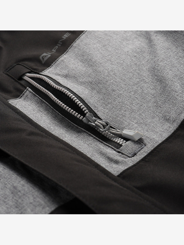 ALPINE PRO Kinderskijacke mit ptx-Schneemembran ALPINE PRO COMEDO schwarz