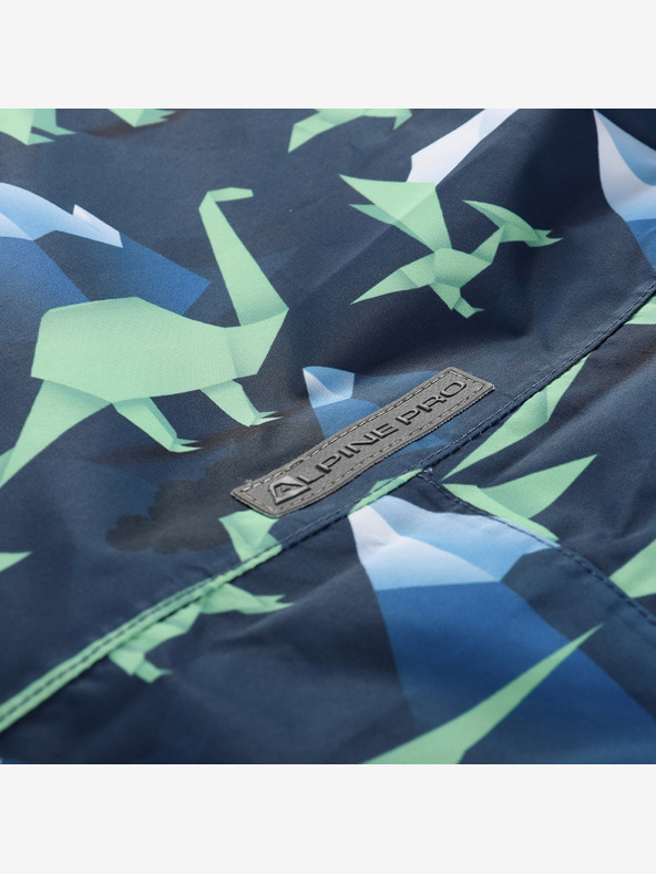 ALPINE PRO Kinderoverall mit ptx-Membran ALPINE PRO ZEWEMO gibraltar sea Variante pa
