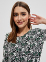 Moodo Einfarbiges Viskose-Shirt Moodo