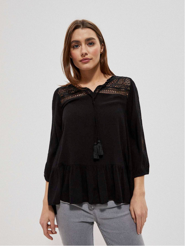 Moodo Moodo Hemd mit Blumendruck