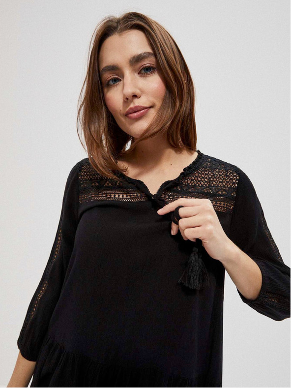 Moodo Moodo Hemd mit Blumendruck