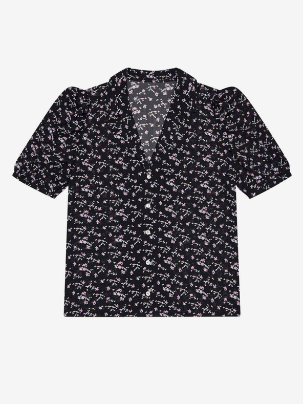 Moodo Viskosebluse mit Fransen Moodo