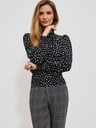 Moodo Schwarzes Damen-Strickkleid Moodo