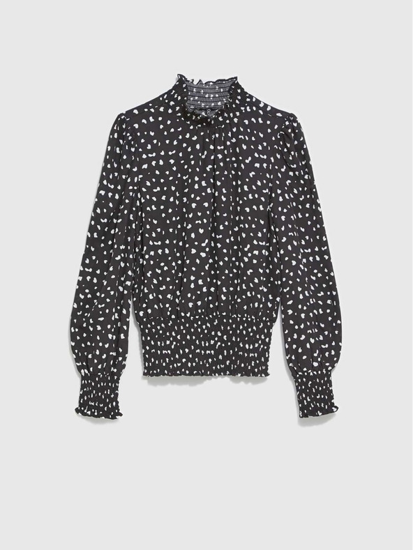 Moodo Schwarzes Damen-Strickkleid Moodo